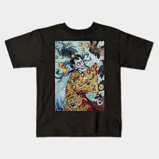 A Japanese Yokai Demon Kids T-Shirt